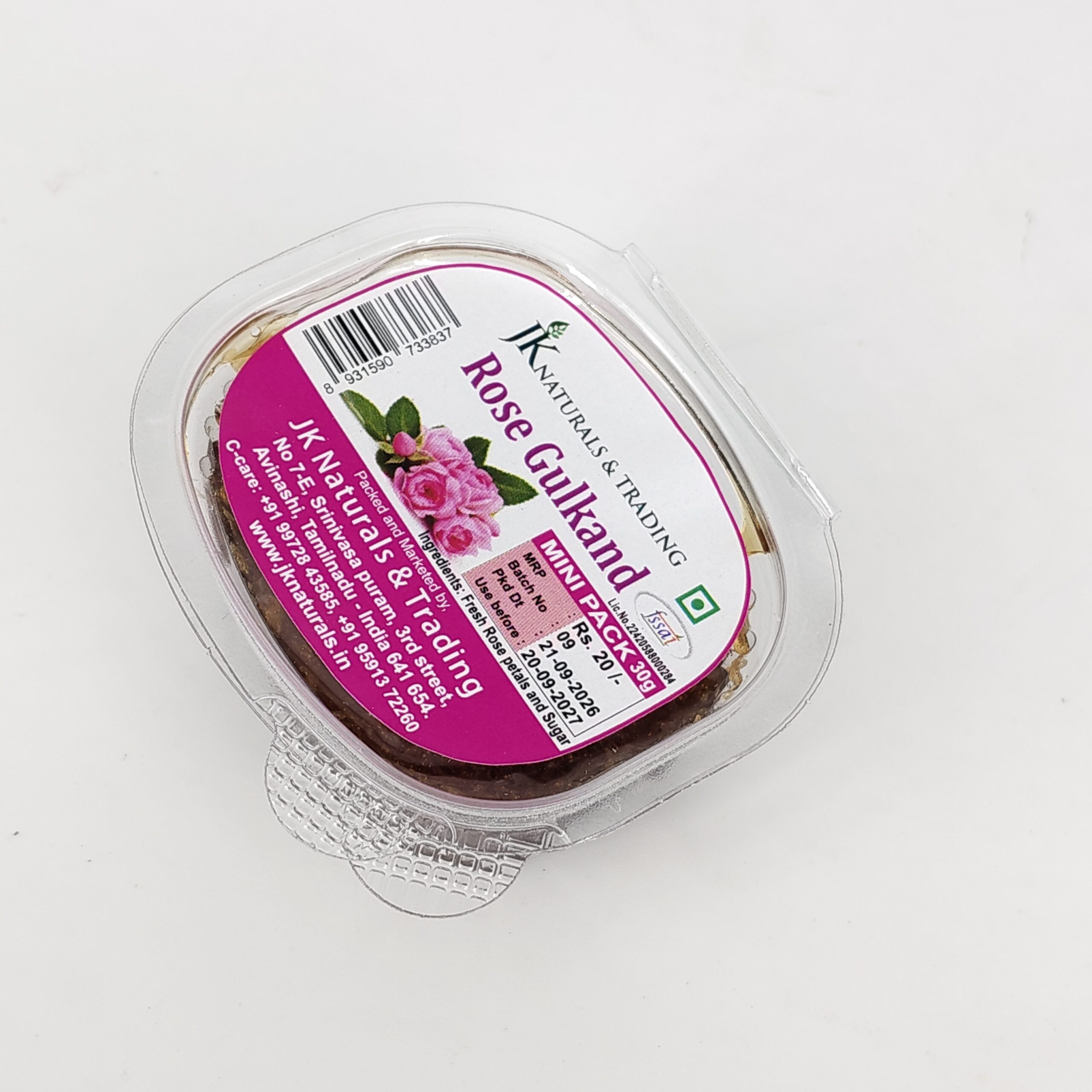 Rose Gulkand (Mini pack) Pack of 12
