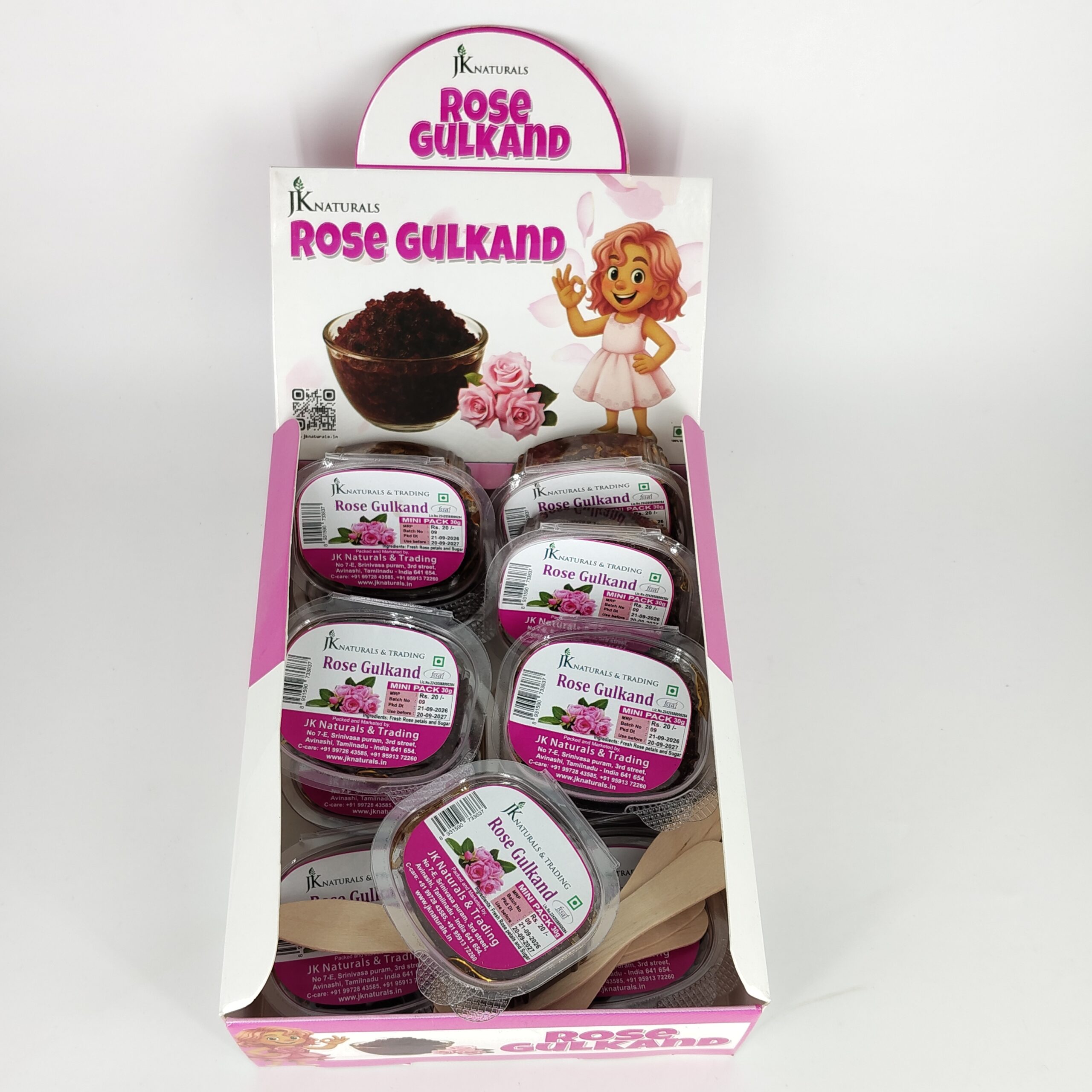 Rose Gulkand (Mini pack) Pack of 12